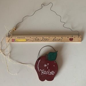Vintage Handmade Teacher Classroom Decor